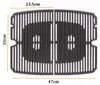 Grille de cuisson en fonte pour barbecue au gaz Burnhard Voir les images du produit 2