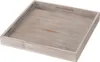 Prodex Tablett Holz quadratisch grau 25 x 25 cm 670610 Produktbild-Vorschau 1