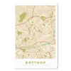 MuchoWow® Mauspad Mousepad Bottrop - Karte - Vintage - Produktbild-Vorschau 1
