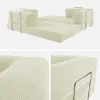 sweeek - Divano letto a 3 posti in stile vintage con Anteprima dell’immagine prodotto 6