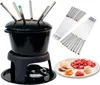 Vidličky na fondue z nerezové oceli se žáruvzdornou Náhled obrázku produktu 3