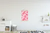 MuchoWow® Textilposter Pferde - Rosa - Silhouette - Mädchen Produktbild-Vorschau 2