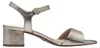 Tamaris Damen Sandalette Sandale Metallic Lack Blockabsatz Produktbild-Vorschau 3