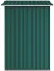 vidaXL Szopa ogrodowa zielona 205x129x183 cm stal Podgląd zdjęcia produktu 11