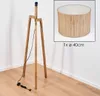 Arenabianca Stehlampe aus Holz/Seegras in Natur/Beige Produktbild-Vorschau 5