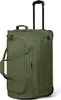 A green duffle bag with wheels and a retractable handle, shown against a white background. Produktbild-Vorschau