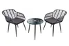 riess-ambiente Outdoor Bistro Balkon-Set PARIS schwarz Produktbild-Vorschau 12