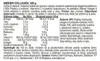 A product information label for Weider Collagen powder. Produktbild-Vorschau