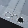 Gardinen Vorhänge Voile Gardine Transparent Dekoschal Uni Produktbild-Vorschau 7
