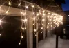 LED-Eisregen-Lichterkette 12 m 480 LED warmweiß IP44 Produktbild-Vorschau 13