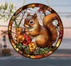GKA XL Sonnenfänger 1 Eichhörnchen mit Blumen 20 cm Produktbild-Vorschau 3