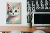 Holzschild Katze pastell, 20x30 cm, Holzschilder Deko Produktbild-Vorschau 5