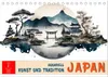 Japan - Aquarell Kunst und Tradition (Tischkalender 2026 Produktbild-Vorschau 1
