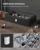 SONGMICS Uhrenbox für 14 Uhren mit Glasdeckel Kunstleder Produktbild-Vorschau 4