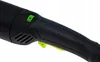 A close-up view of the handle and controls of a black and green power tool. Náhled obrázku produktu