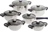 Set di pentole Karin in acciaio inox 6 pezzi Anteprima dell’immagine prodotto 10