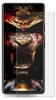 A screen protector is placed on a smartphone displaying a graphic image. Produktbild-Vorschau