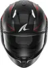 Casque Shark Skwal i3 Mekarium, anthracite mat/noir/rouge, Voir les images du produit 3