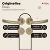 A marketing image showcasing door handles and related accessories with descriptive text and icons. Produktbild-Vorschau