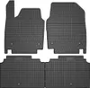 2021-2025 Kia EV6 Tapis en caoutchouc noir 4 pièces Voir les images du produit 14