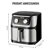 10,5 L  Airfryer, Heißluftfritteuse mit 15 Menüoptionen, Produktbild-Vorschau 8