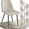 tectake® Set Stuhl Monroe gepolstert, in Samtoptik 48 x 59 Produktbild-Vorschau 9