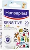 Hansaplast Kids Sensitive, Rechteckig, Mehrfarbig, 20 Produktbild-Vorschau 1