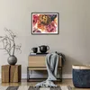 Gerahmtes Poster - Schwarzer Rahmen - Blumenstrauß Blumen Produktbild-Vorschau 7