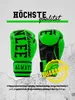 Gants de boxe en similicuir CHUNKY B Neon Green 12 oz Voir les images du produit 8