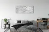 Glasbilder 125x50 Wandkunst Stein Beton Abstraktion Produktbild-Vorschau 3