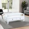 Inter Link Couchtisch Provence 2 Schubladen Glas Kiefer Produktbild-Vorschau 25