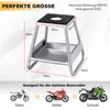 Cavalletto per moto COSTWAY con superficie antiscivolo e Anteprima dell’immagine prodotto 3