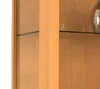 LumoMini Vitrinenschrank 2 Glastüren Buche Nachbildung. Produktbild-Vorschau 9