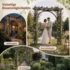 Arco per rose KOMFOTTEU, arco di sostegno per piante Anteprima dell’immagine prodotto 4
