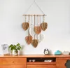 Makramee Wandbehang Handgemacht Wohnungs Dekorationen Boho Produktbild-Vorschau 4