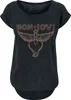 Bon Jovi T-Shirt Damen Heart & Dagger Outline schwarz XXL Produktbild-Vorschau 1