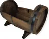 Holz Pflanzfass klein 40x26x24 cm Blumenkasten Pflanzkasten Produktbild-Vorschau 1