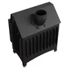 Kamineinsatz aus Stahl ZIBI DECO links 11 kW Ø 180 schwarz Produktbild-Vorschau 4