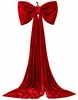Aga Gran lazo navideño 85 × 270 cm Rojo Vista previa de la imagen del producto 1