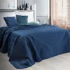 Eurofirany Tagesdecke 200 x 220 cm dunkelblau Polyester Produktbild-Vorschau 3