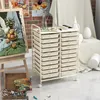 Carrello COSTWAY con 20 cassetti impilabili, struttura in Anteprima dell’immagine prodotto 2
