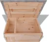 vidaXL Casetta per ricci 45x33x22 cm in legno Anteprima dell’immagine prodotto 4