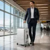 Travelhouse Oslo hliníkový príručný kufor 55 cm strieborný Náhľad obrázku produktu 9
