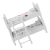 Postel pro panenky,Patrová postel pro panenky,Miniaturní Náhled obrázku produktu 5