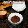 Kaffeefilter 80/200 mm, 100 Stück, Papier, weiß, für Kaffeemaschinen Podgląd zdjęcia produktu