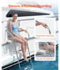Échelle télescopique pour bateau SucceBuy avec 3 marches Voir les images du produit 4