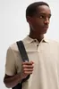 Polo BOSS Prime Regular Fit in cotone marrone chiaro a 2 Anteprima dell’immagine prodotto 9