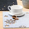 com-four® 4-teiliges Platzset Sterne - Filz-Platzmatten, Produktbild-Vorschau 3
