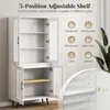 COSTWAY 178,5 cm Küchenschrank, Küchenregal mit 4 Produktbild-Vorschau 4
