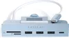 A Satechi USB-C hub is shown against a white background. Produktbild-Vorschau